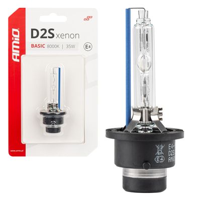 Výbojka D2S 35W 8000K xenónová BASIC blister AMiO-03862
