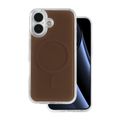 Puzdro Lowkey Mag pre iPhone 16 6,1" hnedá