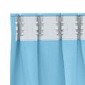 vidaXL Záclony na zatemnenie s krúžkami 2 ks Svetlomodrá 260 x 140 cm