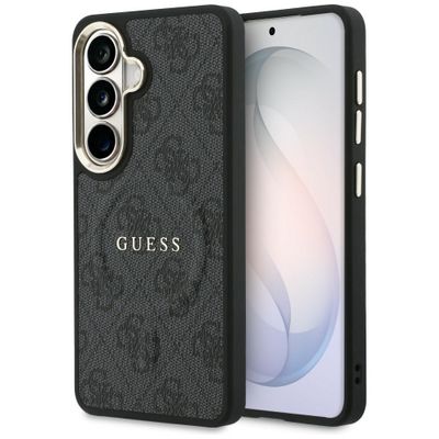 Puzdro Guess 4G Embossed Ring MagSafe pre Samsung Galaxy S26 Plus čierne