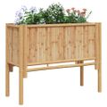 vidaXL Zvýšený záhon Hnedá 90 x 35 x 70 cm Bambus