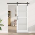 vidaXL Posuvné dvere ORKDAL Biela 83 x 211 cm