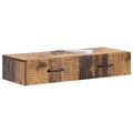 vidaXL Nástenný bočný stôl 87,5 x 34,5 x 17 cm Kompozitné drevo