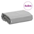 vidaXL Celta, sivá 4x8 m 650 g/m²