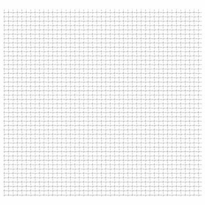 vidaXL Drôtený záhradný plot, nehrdzavejúca oceľ 100x85 cm 11x11x2 mm
