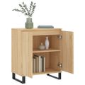 vidaXL Komoda dub sonoma 60x35x70 cm spracované drevo