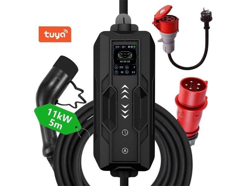 Cestovná nabíjacia stanica IMMAX NSE004 EV/PHEV AC typ 2 11 kW