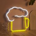 MANTA BEER, LED Neon plexi dekorácia