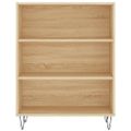 vidaXL Vysoká skrinka dub sonoma 69,5x34x180 cm spracované drevo