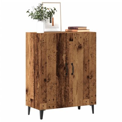 vidaXL Komoda sivý staré drevo 70x34x90 cm spracované drevo