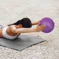 Rehabilitačný pilates loptička REBEL ACTIVE RBA-3103-PU 25 cm fialová
