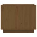 vidaXL Konferenčný stolík medovo-hnedý 80x50x40 cm borovicový masív