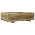 vidaXL Záhradný kvetináč 90x60x26,5 cm impregnovaná borovica