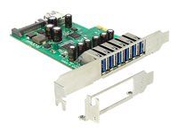 USB adaptér - PCIe 2.0 - USB 3.0 x 7