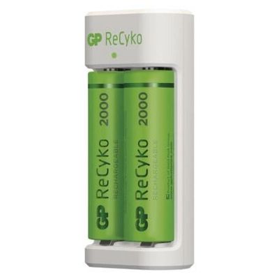 B51214 GP GP nabíjačka batérií Eco E211 + 2AA GP ReCyko 2000