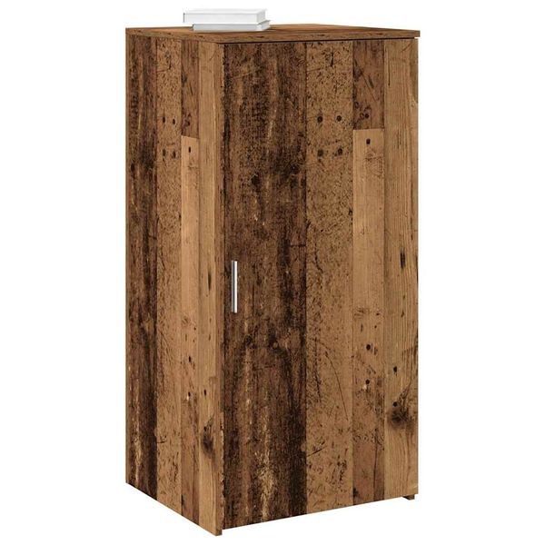 vidaXL Úložná skriňa Old Wood 50x45x103,5 cm Konštrukcia dreva