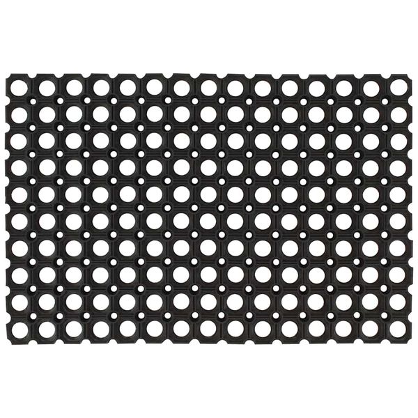 vidaXL Rohožka pred dvere obdĺžniková 60x80 cm guma