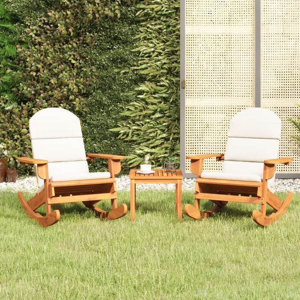 vidaXL 3-dielna záhradná sedacia súprava Adirondack akáciový masív