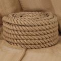 vidaXL Jutové lano 25 m dlhé 36 mm hrubé