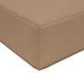 vidaXL Vankúš na vonkajšiu pohovku Polyester Sivohnedá 60 x 60 cm