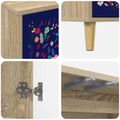 vidaXL TV skrinka MAINZ 102 x 33 x 50 cm Sonoma Kompozitné drevo