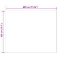 vidaXL Koberec z umelého ovčieho kožucha TAFALLA Sivá 200 x 280 cm