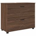 vidaXL Sada kúpeľňového nábytku 5 ks Hnedý dub 35 x 30 x 192 cm