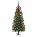 vidaXL Umelý vianočný stromček Zelená 150 cm PE a PVC