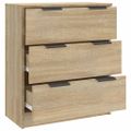 vidaXL Komoda dub sonoma 60x30x70 cm spracované drevo