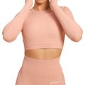 Dámske tričko Hyper Crop-Top Pink - BeastPink, veľkosť XL, veľkosť oblečenia XL