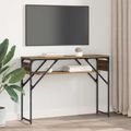 vidaXL Konferenčnýstolík Staré drevo Kompozitné drevo 105x30x75cm