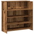 vidaXL Recepčný stôl staré drevo 200x50x103,5 cm kompozitné drevo