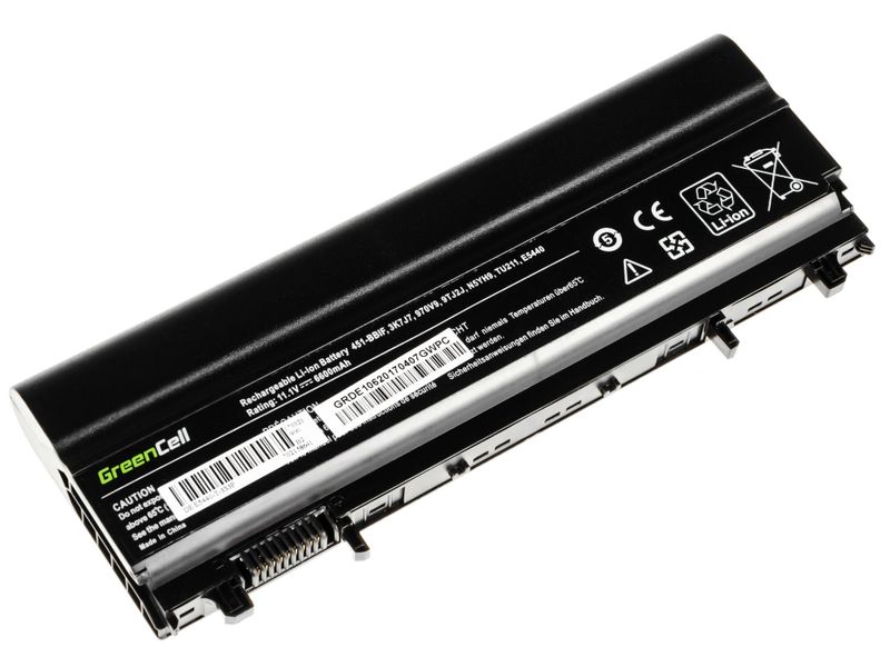 DE106 Green Cell Battery for Dell Latitude E5440 E5540 P44G / 11,1V 6600mAh