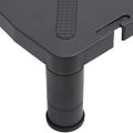 vidaXL Stojan na monitor čierny 33,5x34x10,5 cm