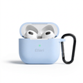 Silikónové puzdro Etteri pre AirPods 3 svetlomodré