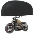 vidaXL Kryt na motocykel čierny 245x105x125 cm 210D oxford
