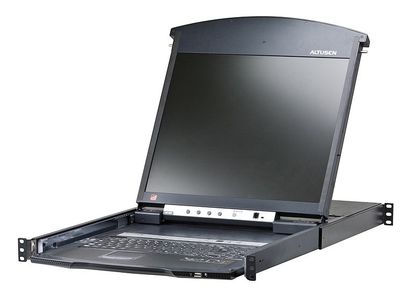 Aten 16-portový KVM Cat.5 PS/2+USB, 19'' LCD, IP