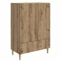 vidaXL Servírovacia skriňa Dub artisan 66 x 34,5 x 95 cm