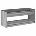 vidaXL Predsieňová lavica Sivá Sonoma 103 x 38 x 45 cm