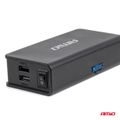 Predlžovacia zásuvka s nabíjačkou 3xUSB-A USB-C QC 3.0 PD 3.0. 148W AMiO-04836