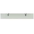 vidaXL Nástenná polička 2 ks sklo 60x10 cm 8 mm