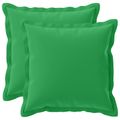 vidaXL Poťah na podložku 2 ks HOUTEN Zelená 40 x 40 cm Polyester
