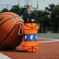Skladacia silikónová fľaša NILS Camp NC4104 550ml basketbal