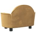 vidaXL Pelech pre psa hnedý 66x40x45 cm zamat