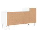 vidaXL TV skrinka biela 100x35x55 cm spracované drevo