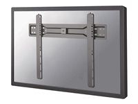 Držiak - fixný - pre LCD displej - čierna - veľkosť obrazovky: 37"-75" - montáž na stenu
