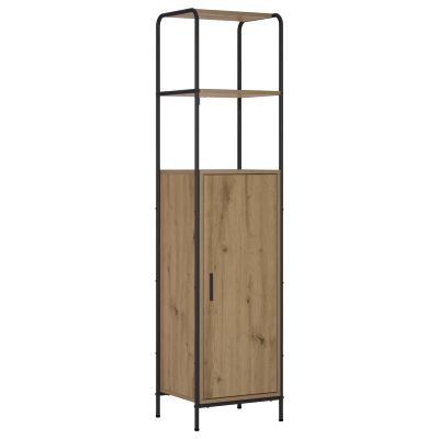 vidaXL Highboard Dub artisan 40 x 33 x 161 cm Kompozitné drevo