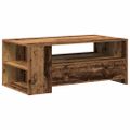 vidaXL Konferenčný stolík Staré drevo 102 x 55 x 43,5 cm