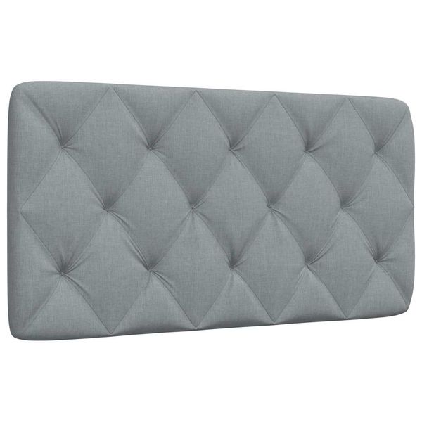 vidaXL Vankúš na čelo postele bledosivý 100 cm látka