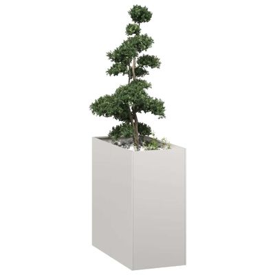 vidaXL Záhradný kvetináč 40x80x80 cm, nehrdzavejúca oceľ